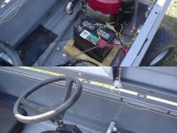 Sarg mit Motor