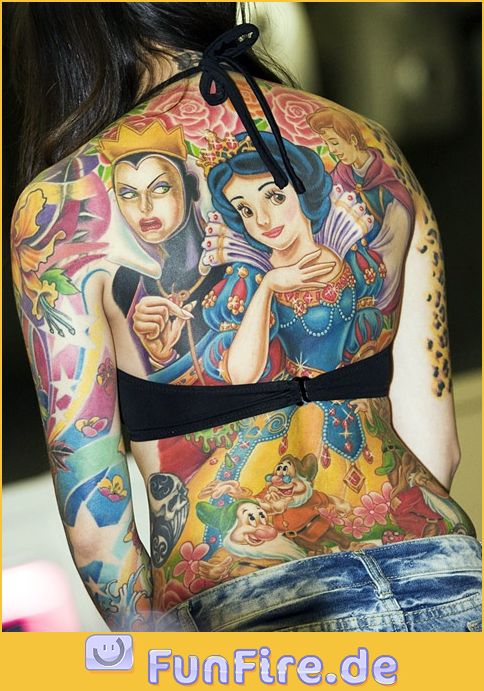 Schneewittchen-Tatoos