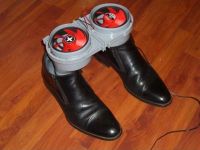 Selbstgebauter Schuhtrockner
