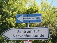 Nervige Einbahnstraße
