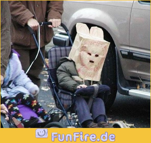 Verkleidung in der Karre