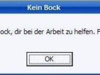 Kein Bock