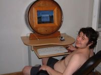 Monitor vom Fass
