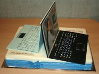 Laptop-Kuchen
