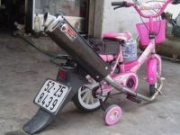 Gepimptes Dreirad