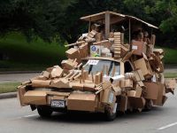 Selbstgebauter Panzer